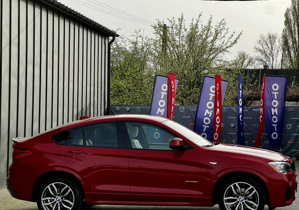 BMW X4 cena 99700 przebieg: 88000, rok produkcji 2015 z Oleszyce małe 781